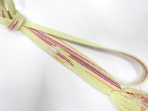 正絹　手組帯締め